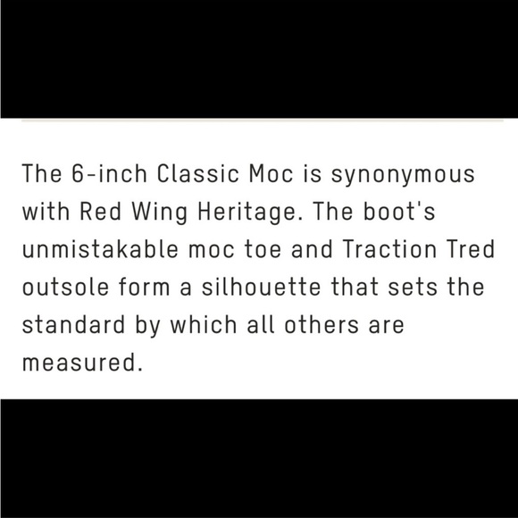 Red Wing 6" Classic Moc Boot - Picture 8 of 8